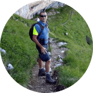 Bernard Wales BAW C Chouette la Chartreuse en randonnée Trek in mountain Chartreuse for fun