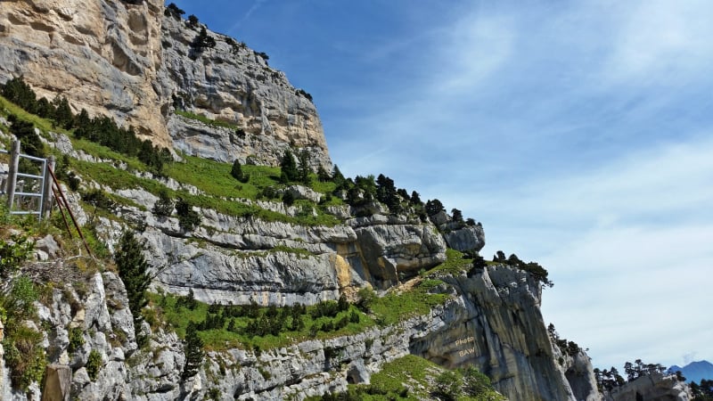 randonnée au passage de l'Aulp du Seuil  massif de la Chartreuse