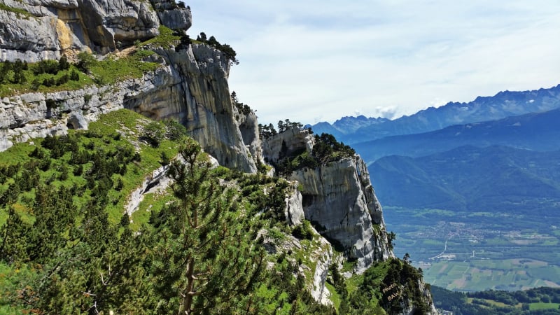 randonnée au passage de l'Aulp du Seuil  massif de la Chartreuse