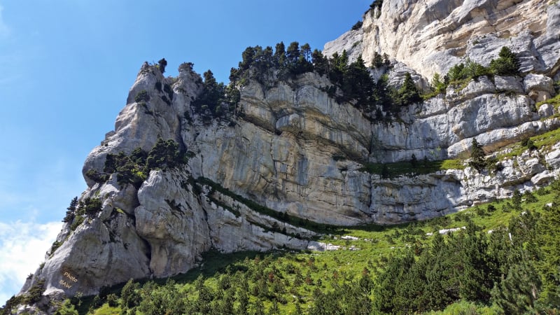 randonnée au passage de l'Aulp du Seuil  massif de la Chartreuse