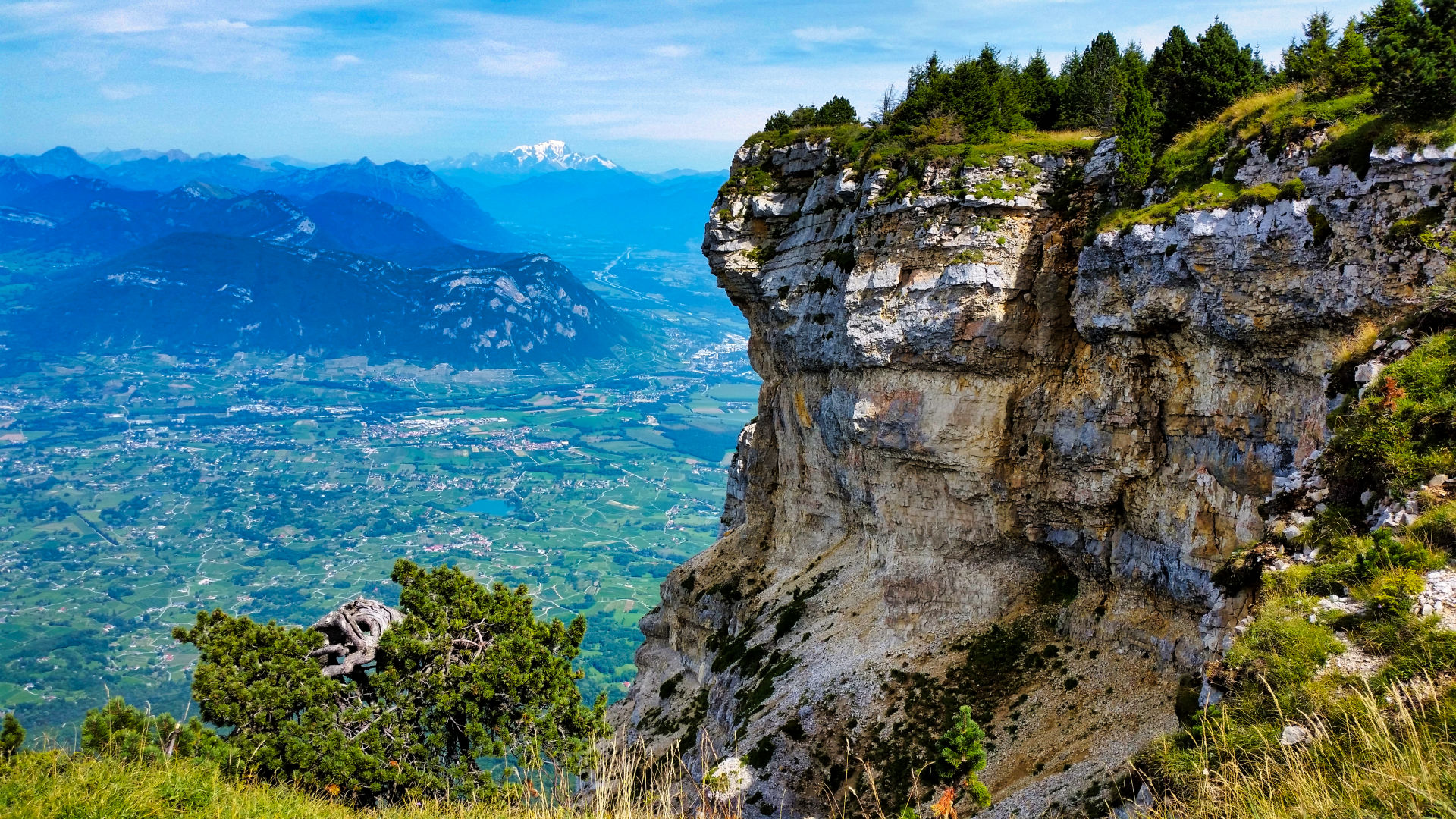 randonnée en chartreuse falaise du mont Granier
