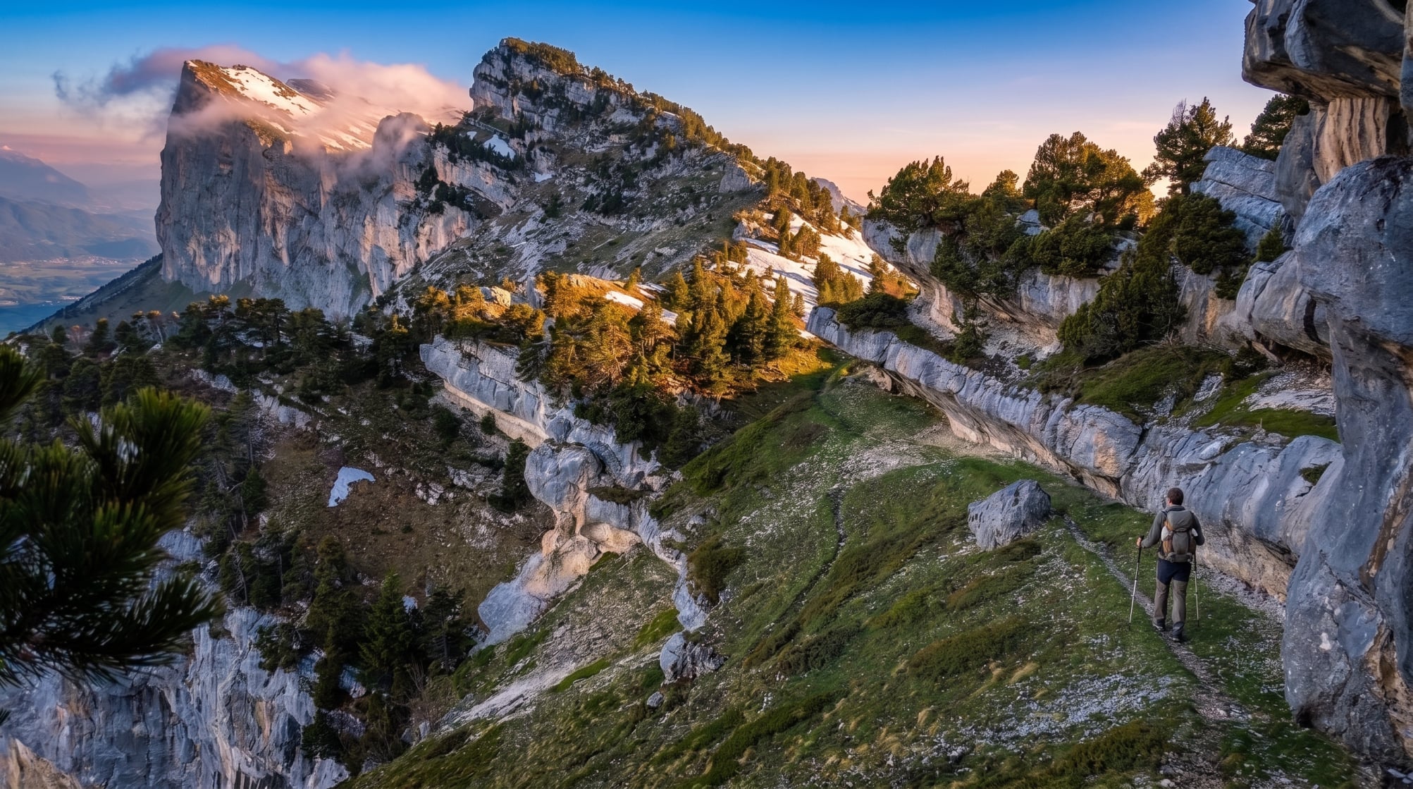 randonnée dans le massif de la Chartreuse Dent de Crolles