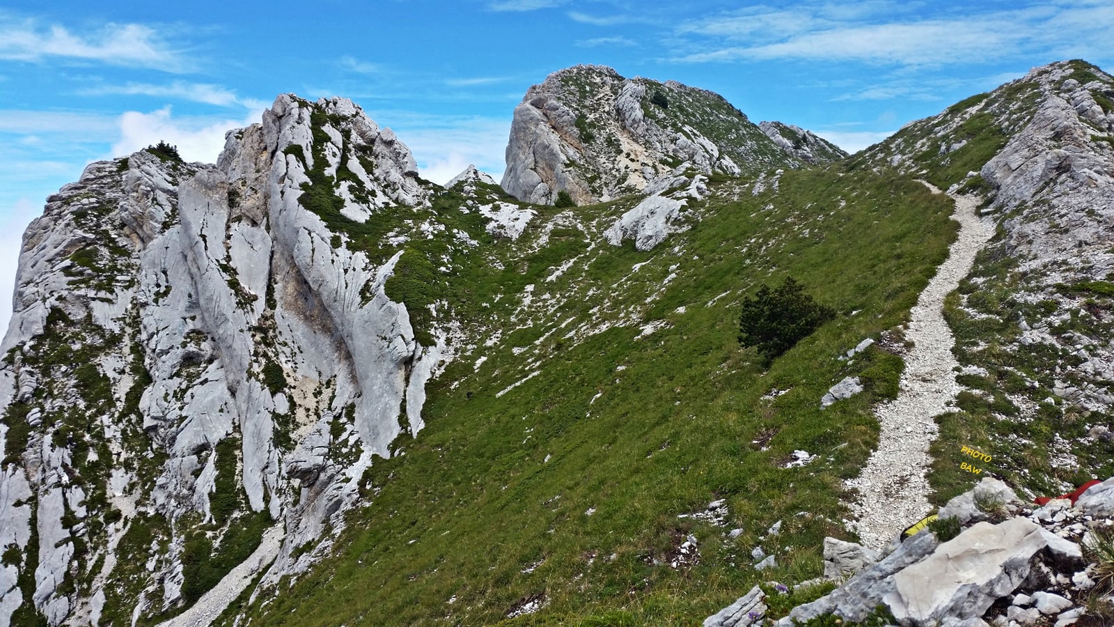 sangle de crête de Malissard Lance Sud randonnée massif de la Chartreuse