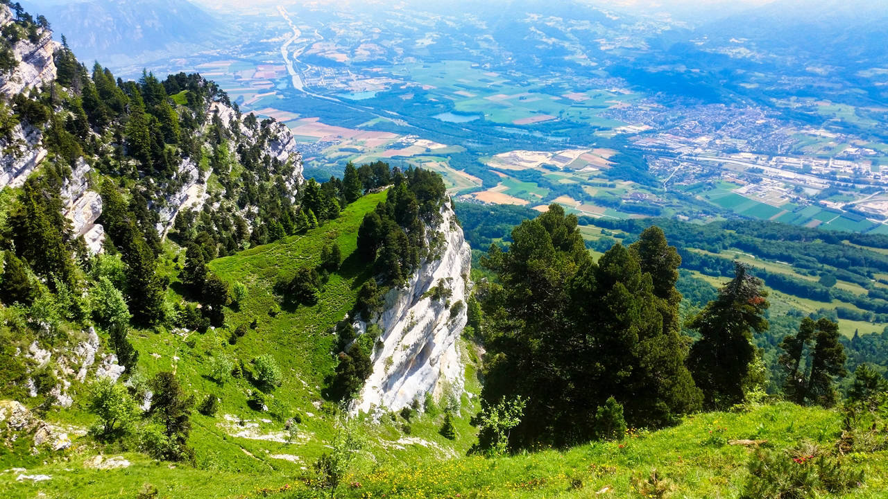 sangle de Belles ombres randonnée en Chartreuse