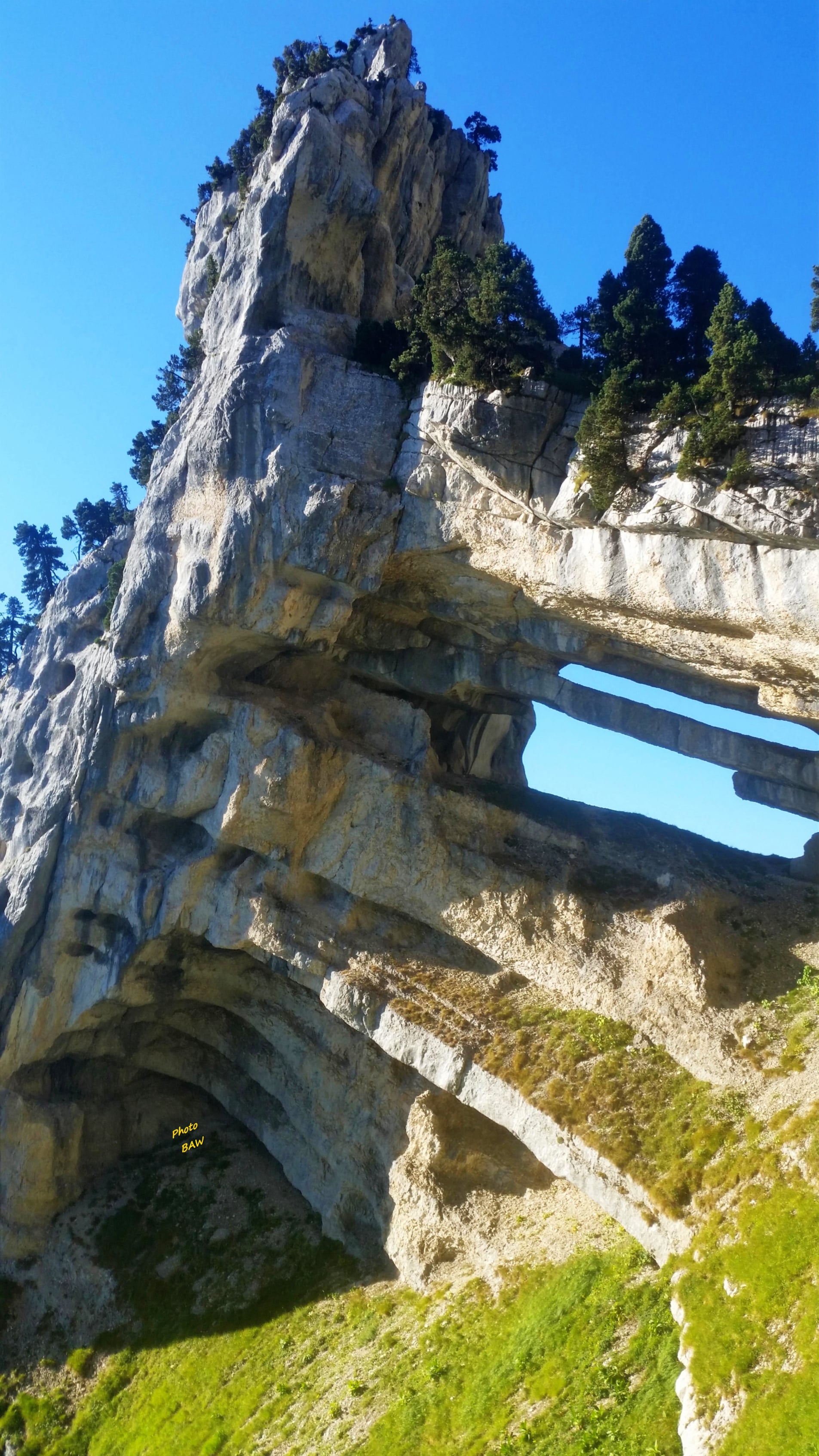Tour percée  randonnée en chartreuse