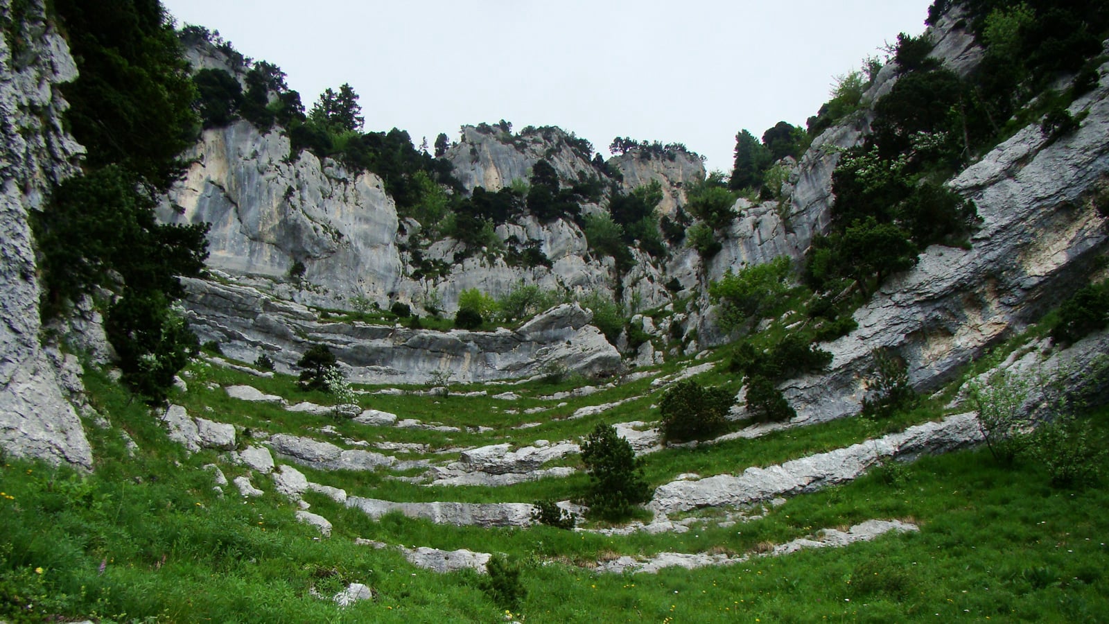 randonnée au passage  du Fourneau massif de la Chartreuse