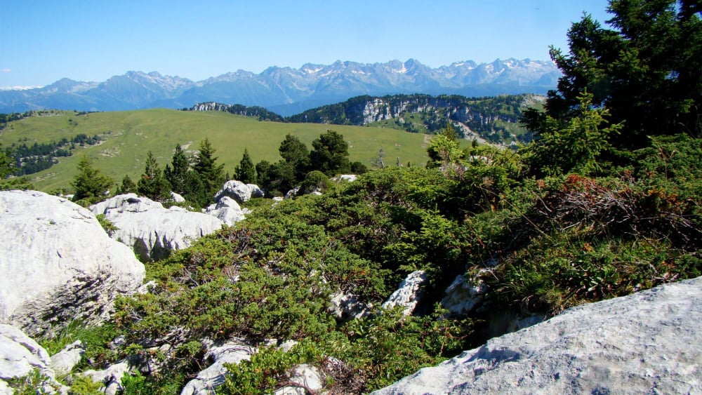 randonnée au Mont Pinet massif de la Chartreuse