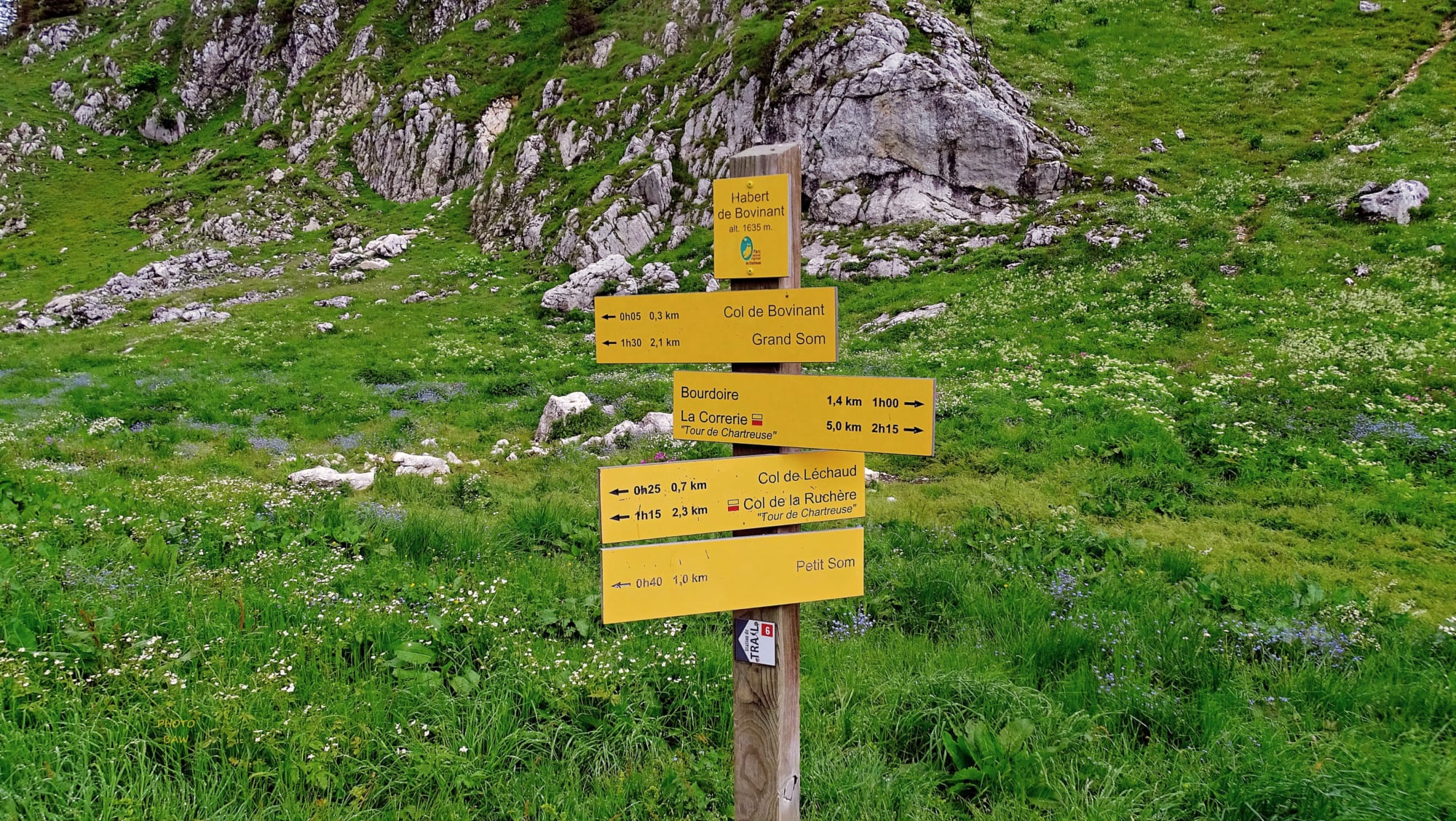 le habert de Bovinant randonnée massif Chartreuse