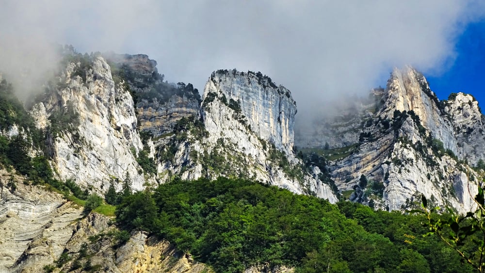 randonnée au passage du Fourneau  massif de la Chartreuse