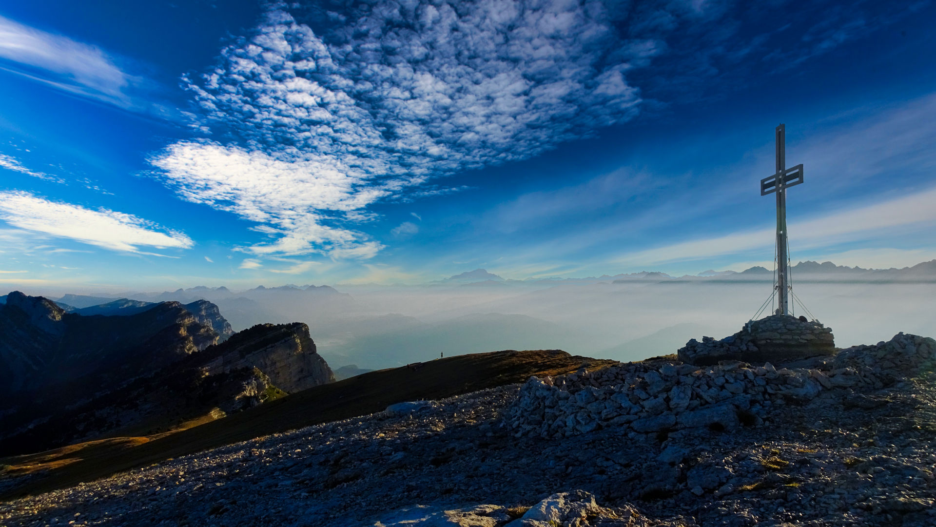 randonnée massif de la  chartreuse sommet de la dent de Crolles