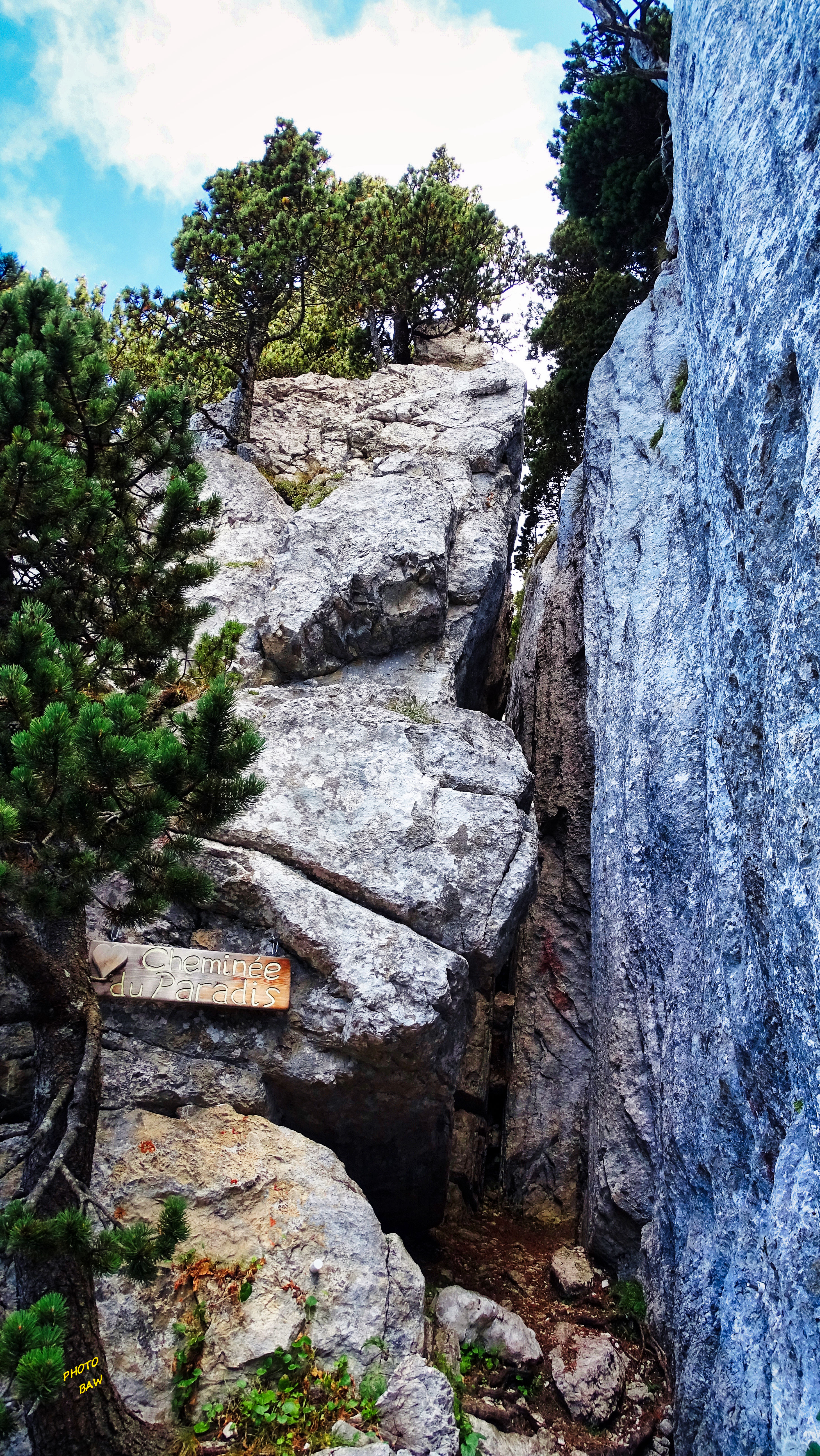 Cheminée du paradis paysages et panoramas de Chartreuse par BAW