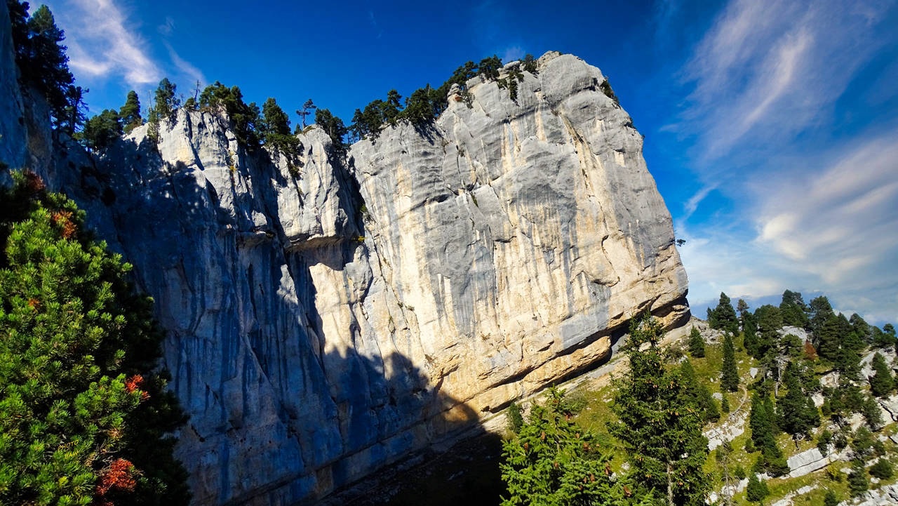sangle de Belles ombres randonnée en Chartreuse