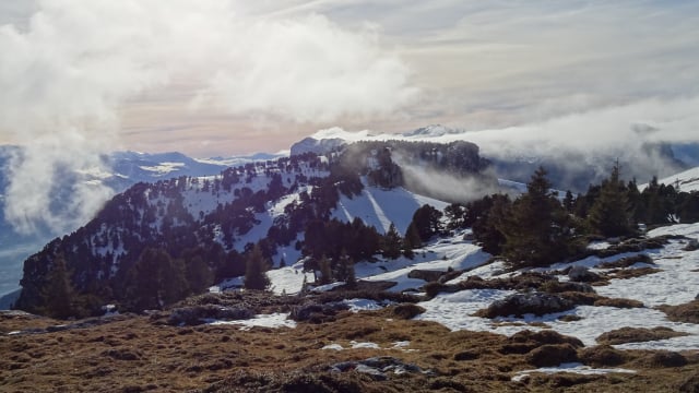 randonnée au col de l'Alpe et sa croix  massif de la Chartreuse