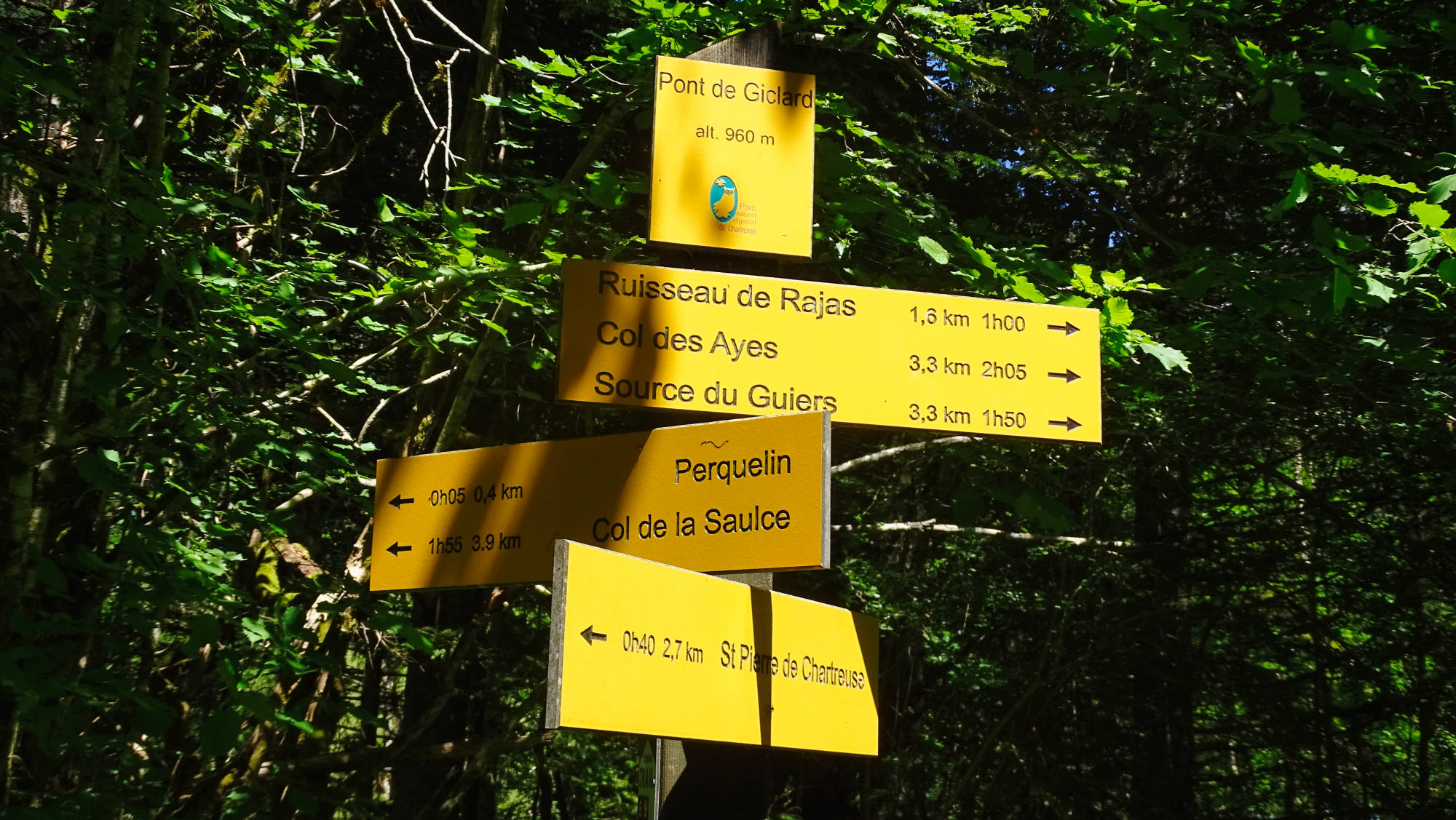 Le Guiers mort randonnée en Chartreuse