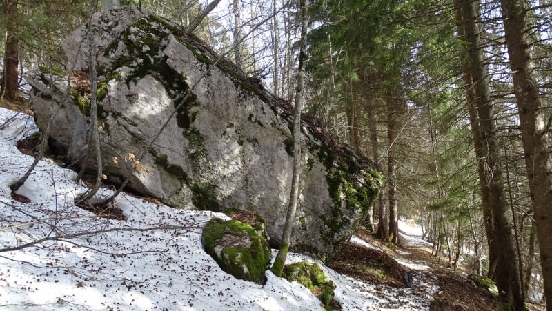 randonnée au pas et à la grotte de la Rousse massif de la Chartreuse