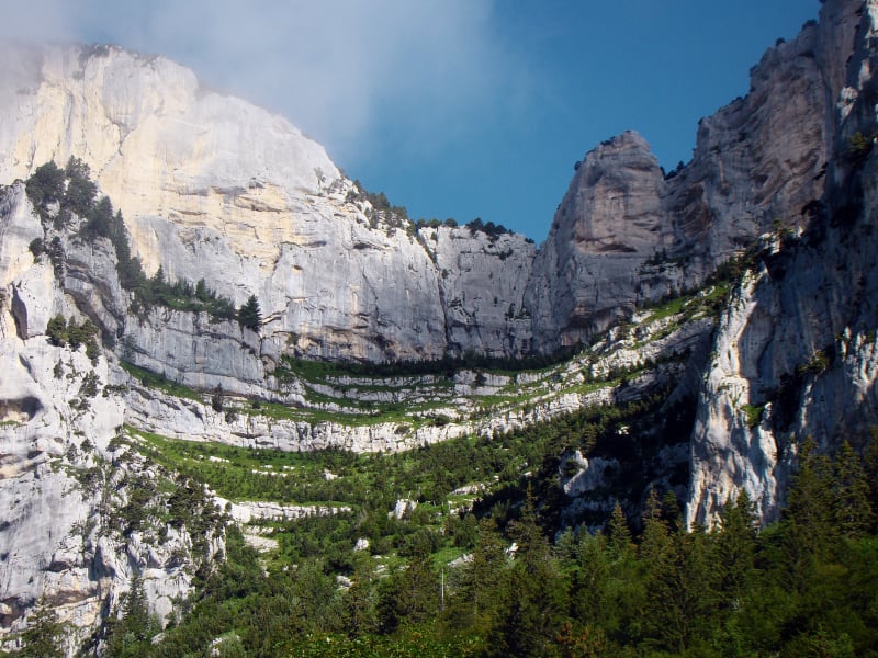 randonnée au passage de l'Aulp du Seuil  massif de la Chartreuse