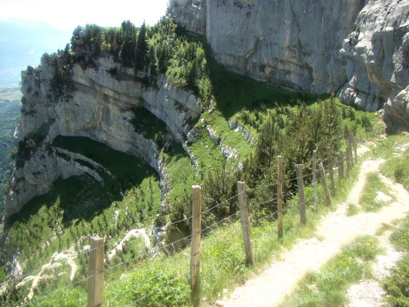randonnée au passage de l'Aulp du Seuil  massif de la Chartreuse
