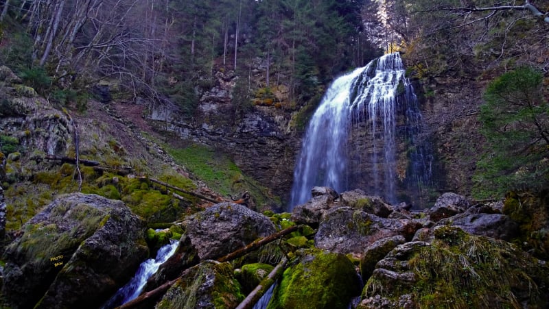 Le cirque de Saint Même et les cascades en Chartreuse photographie paysage nature 
