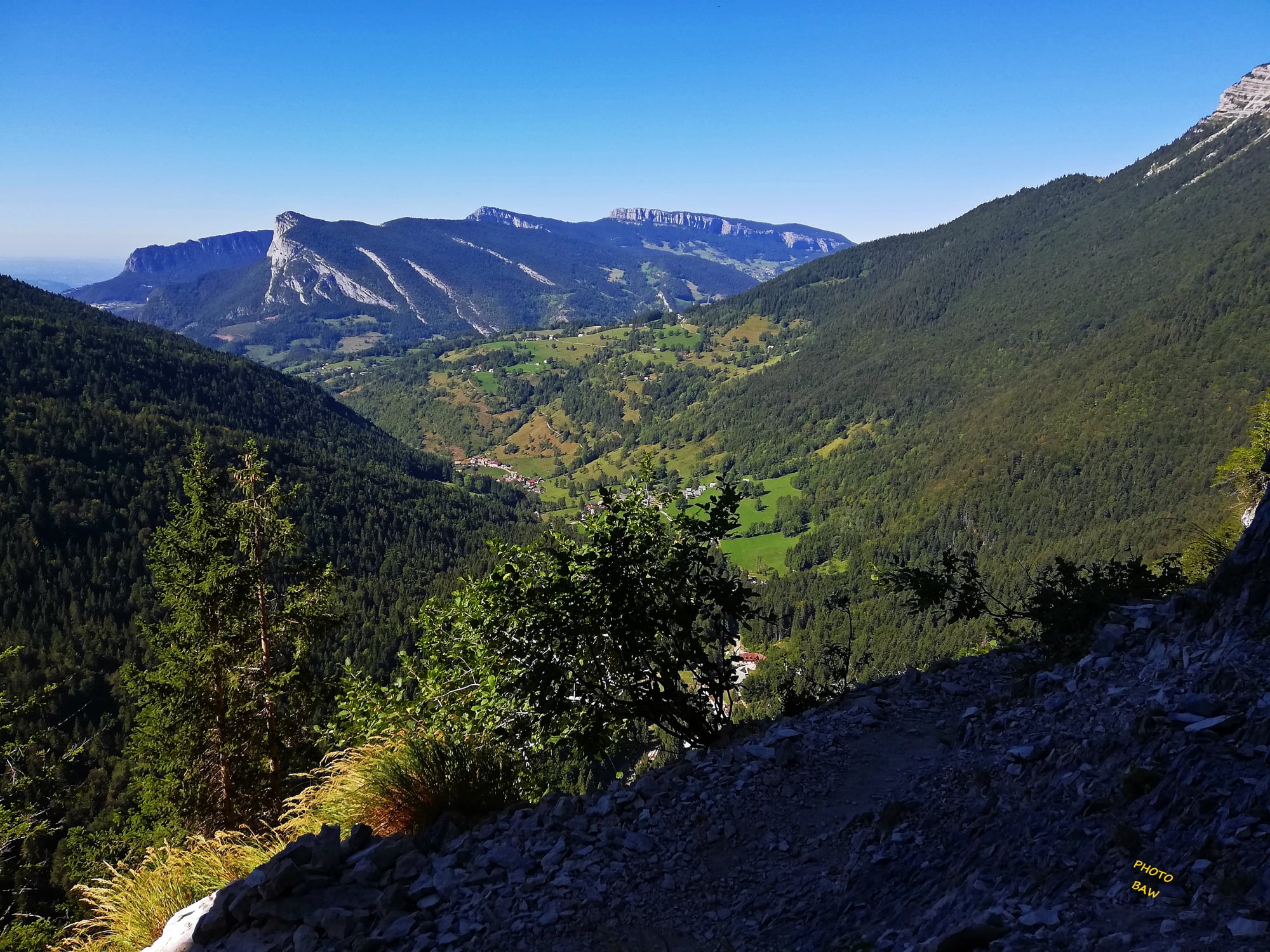 Le cirque de Saint Même et les cascades en Chartreuse photographie paysage nature 