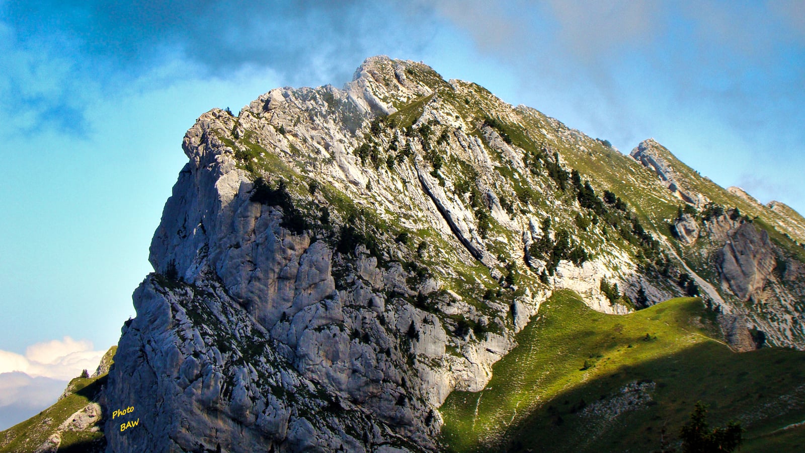 La lance sud de Malissard  massif de la Chartreuse